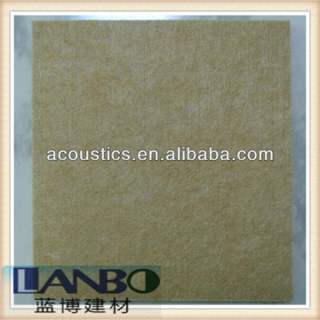 Polyester hard acoustic fiber board