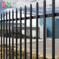 PVC Black Picket Black Iron Iron Square Tube Fence