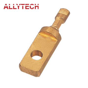 Дакладныя латуневыя фрэзерныя дэталі з апрацоўкай паверхні