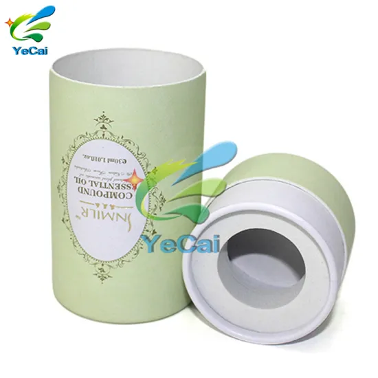 Quality guaranteed reasonable price custom logo light storage tube packaging for festival gift