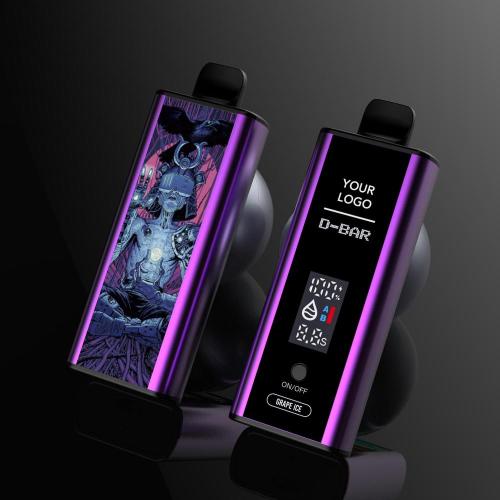 Vape D-Bar 10000puffs 600mAh Battery Rechargeable with LED