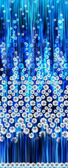 Natural Soft Fabric Digtital Printing silk Fabric