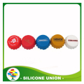 tappo a bottone in silicone personalizzato a buon mercato logo