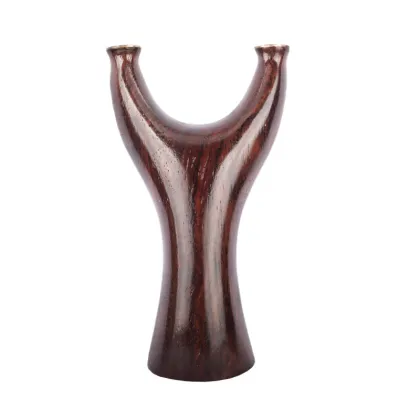 Solid Wood Ebony Flying Tiger Slingshot for Outdoor Hunting and Sports