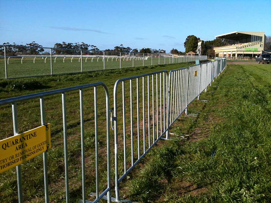 Temporary fencing