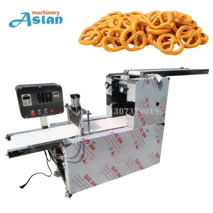 Pretzel Grissini Bread Dough Stick Forming and Cutting Machine