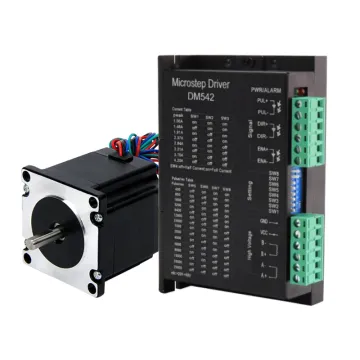 Hybrid Servo 2-Phase Motor Driver Kit for Nema23 Closed Loop Stepper Motor - 41mm, 0.64N.m, 2.4A with DM542 Driver