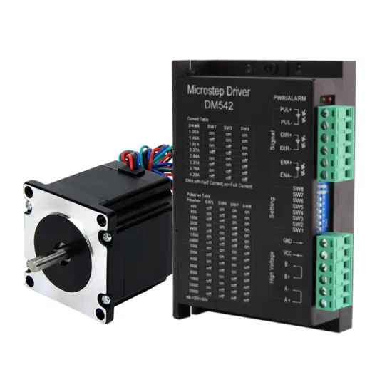 Hybrid Servo 2-Phase Motor Driver Kit for Nema23 Closed Loop Stepper Motor - 41mm, 0.64N.m, 2.4A with DM542 Driver