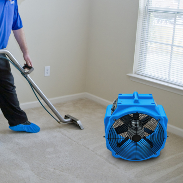 Venta de fábrica 4000CFM Axial Carpet Secador Blower Air Mover