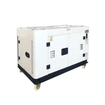 Electric 12kw 15kva air cooled 2 cylinders power silent  diesel  generators
