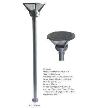 Super Quality Outdoor Solar garden light with your Company LOGO