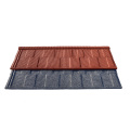 Thickened colored stone roofing tiles