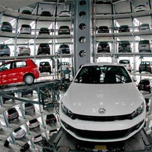 Vertical lifting parking system- Circular tower
