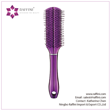 New Fashion High Quality Direct sale Plastic UV Coating Printing Finishing hair brushes