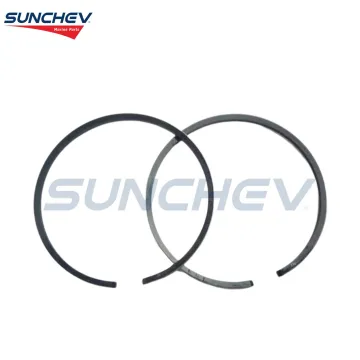 SUNCHEV Piston 2 Ring O/S(0.5mm) 12140-96351-050 For Suzuki 30hp