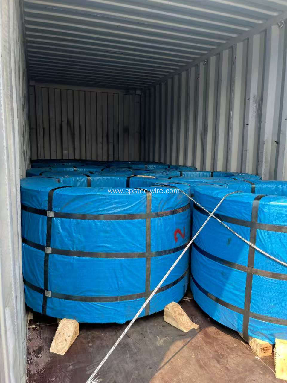 Bonded PC strand with HDPE coating