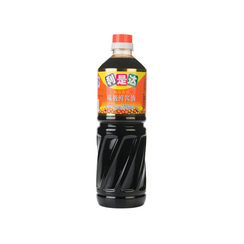 Bouteille de plastique 1000ml sauce de soja légère extra fraîche