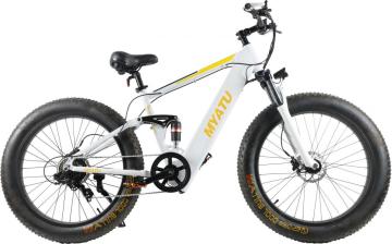 軽量アロイマウンテンスノーファットE自転車