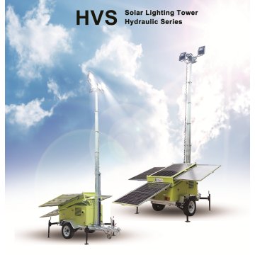 Torre de Iluminação Solar Mobile Solar