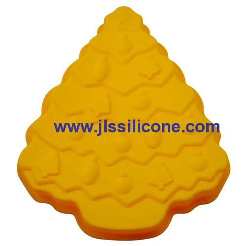Big Bakeware Silicone Christmas Tree Baking Molds Or Pan 