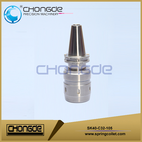 Mandril de fresado de gran potencia de la serie CNC SK40 SK50 de alta precisión