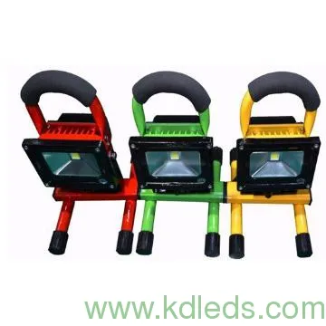 Outdoor 10W LED rechargeable spot lighting