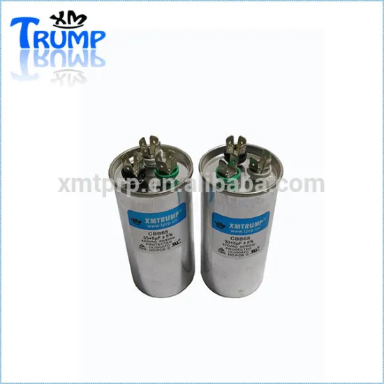 ac dual motor capacitor cbb65 film aluminum type