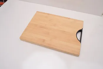 With Handle Bamboo Kitchen Chopping Board