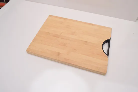 With Handle Bamboo Kitchen Chopping Board