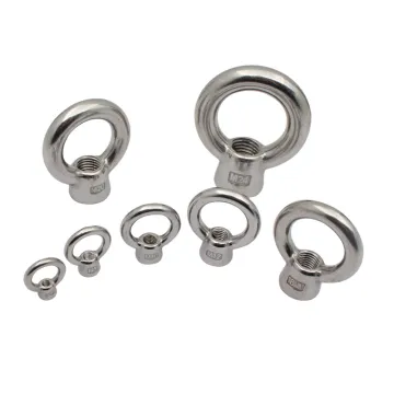High Quality Stainless Steel 304/316 JIS1169 Eye Nut M12 eye bolt nut lifting capacity