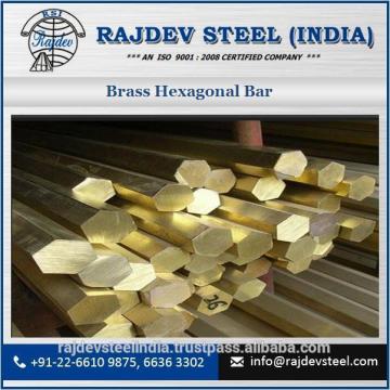 No Defect Brass Hexagonal Bar at Affordable Price
