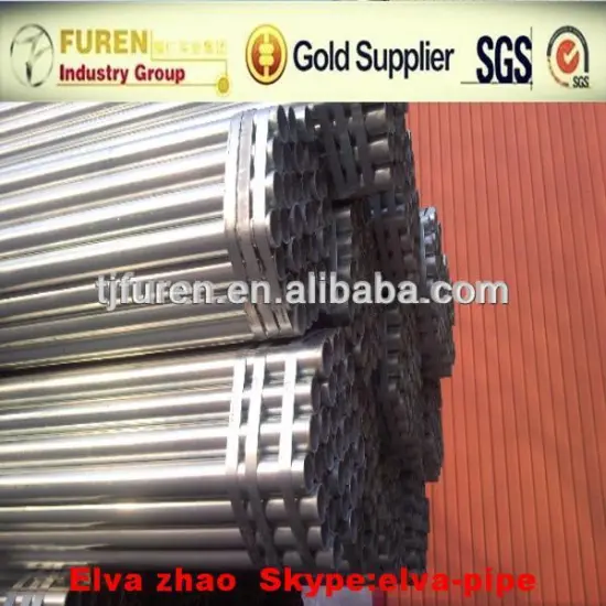 BS1387 Pre galvanized Steel Pipe/Pre Gi Pipe
