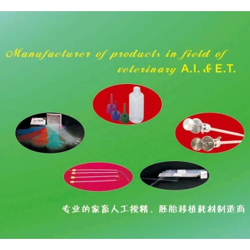 Artificial insemination green long sleeve gloves