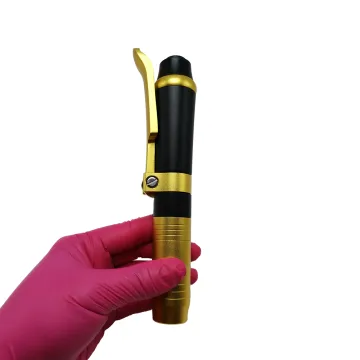 Gold Hyaluronic Injection Pen Two Head Hyaluronic Acid Dermal Filler Needle Free Injector