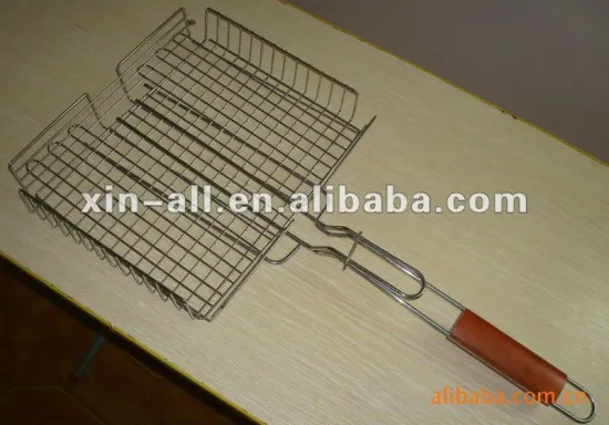 hot galvanized folding barbecue wire grill