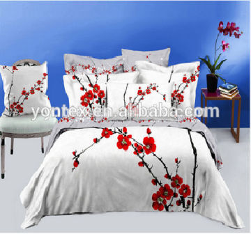 2015 New Design 100% Cotton Twin Reactive Printing 3d beddings For Sale &Retail