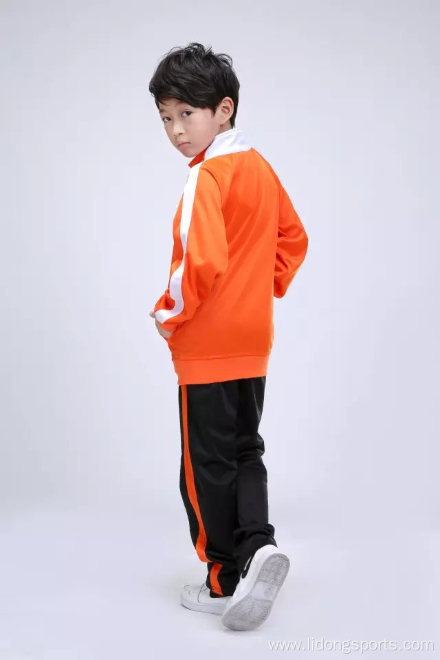 Wholesale Casual Long Sleeve 2pcs Kids tracksuits Set