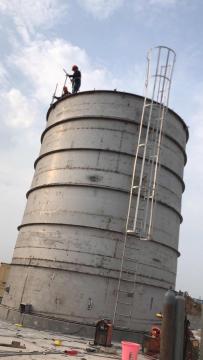 Stainless Steel Horizontal Storage Tank