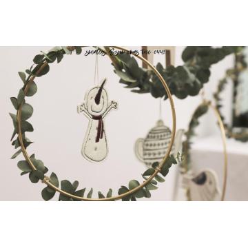 Non-woven Snowman Hanging Ornament Christmas Snowman Hanging Ornament Holiday Hanging Ornament Factory