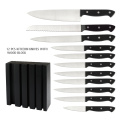 12 PCS KITCEHN KNIFE WITH BEECH WOOD BLOCK