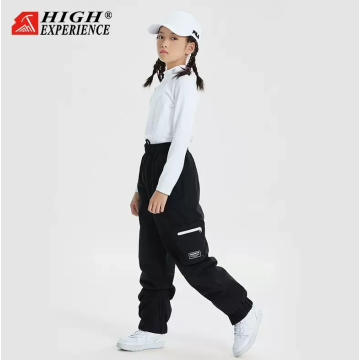 Children's Warm Jacketed Snow Pants