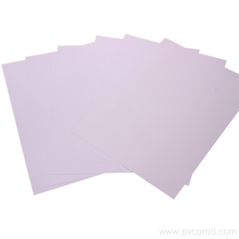 Hot sale rigid plastic PVC sheet for printing