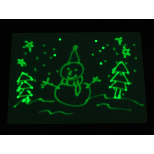 Panneau de dessin lumineux de Suron magique avec stylo fluorescent