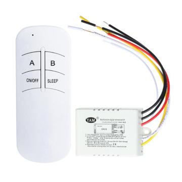 Wireless ON/OFF 220V Lamp Remote Control Switch Receiver Transmitter 1 Channel 2 Channel 3 Channel Dropshipping
