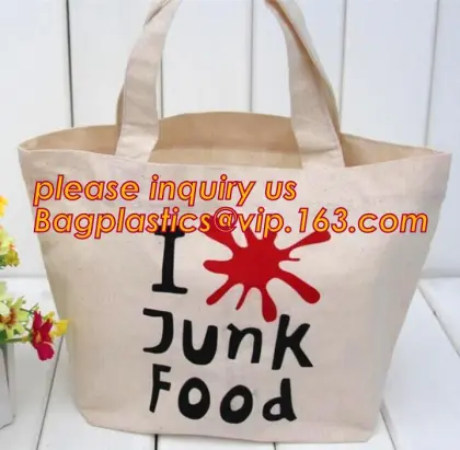 eco shopping cotton bags with logo, Printed cotton bag/cotton tote bag/cotton shopping bag