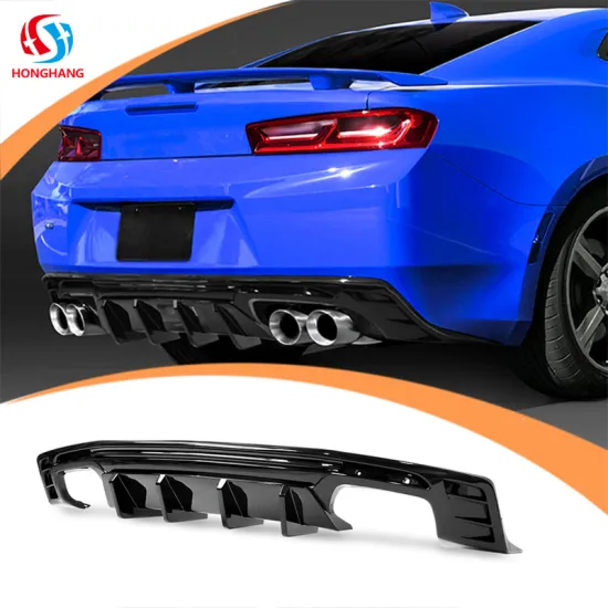 Honghang Auto Accessories Rear Bumper Lips and Diffuser for Chevrolet Camaro 2016-2021