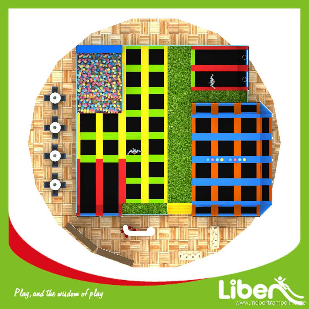 Liben Commercial big flight trampoline park