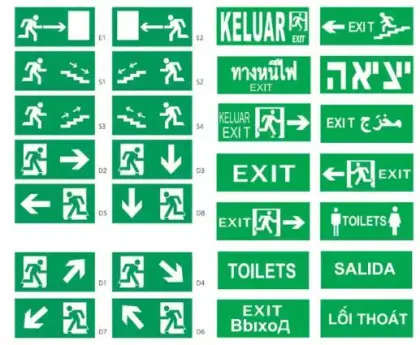 Hanging LED Exit Sign Light - Qihui Lighting 3W