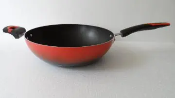 Pressed Aluminum induction wok pan kitchenware