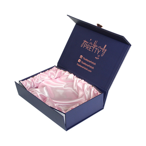 Paper Wedding Velvet Cosmetic Large Magnetic Boxes